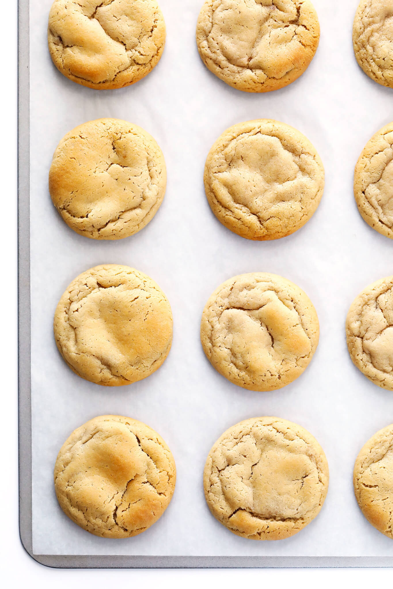 These soft and chewy Chocolate "Chip-Less" Cookies are everything you love about traditional CCCs...just without the chocolate chips! So delicious, especially when sprinkled with flaked sea salt. | gimmesomeoven.com (Dessert | Vegetarian)