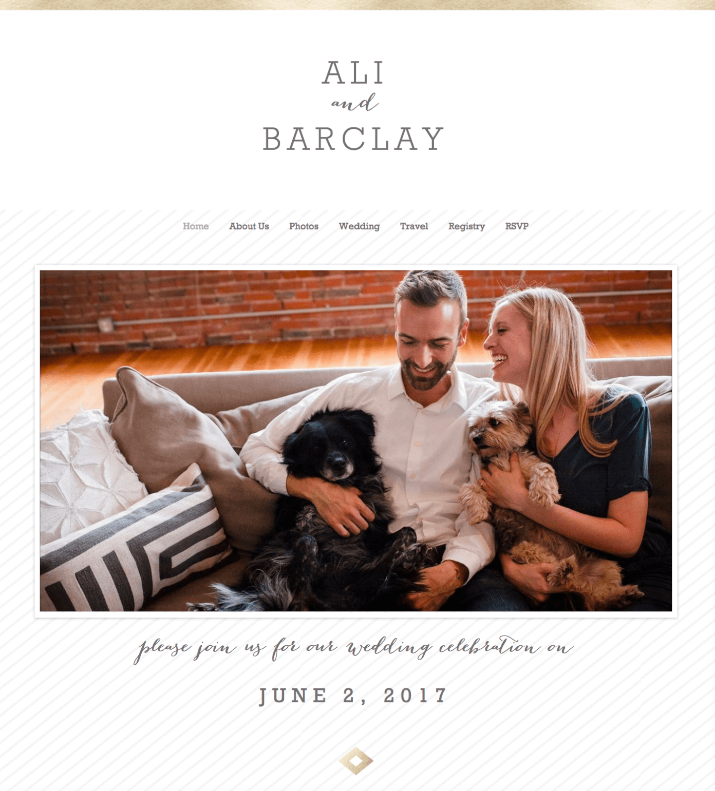 Our Wedding Website From Minted Gimme Some Oven