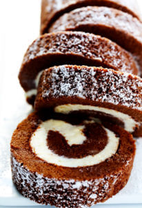 Chocolate Swiss Roll Recipe - The Flavor Bender