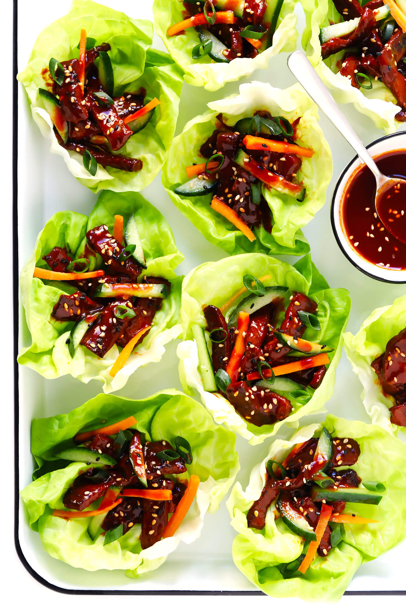 Korean Gochujang Lettuce Wraps