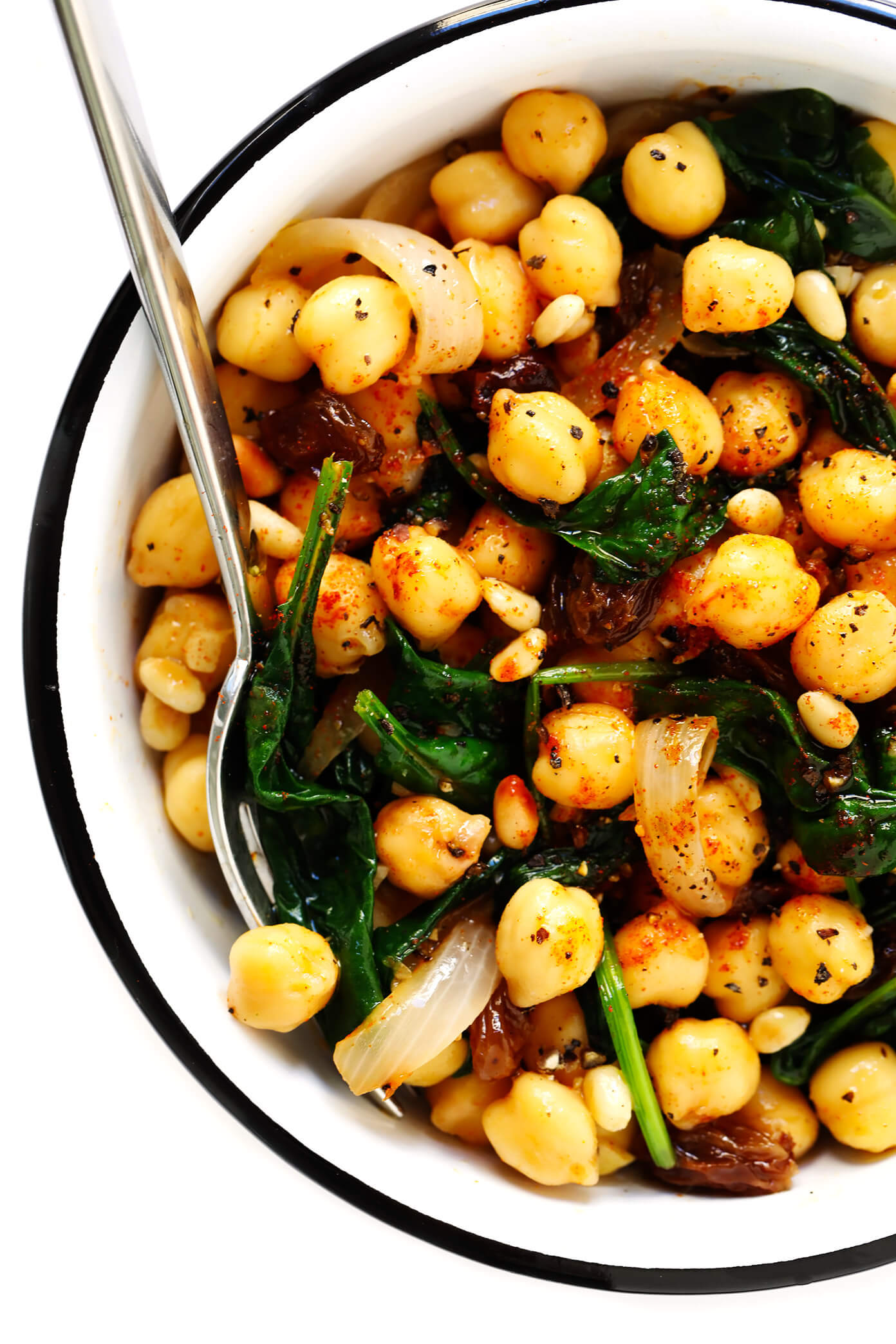 Catalan Chickpeas and Spinach