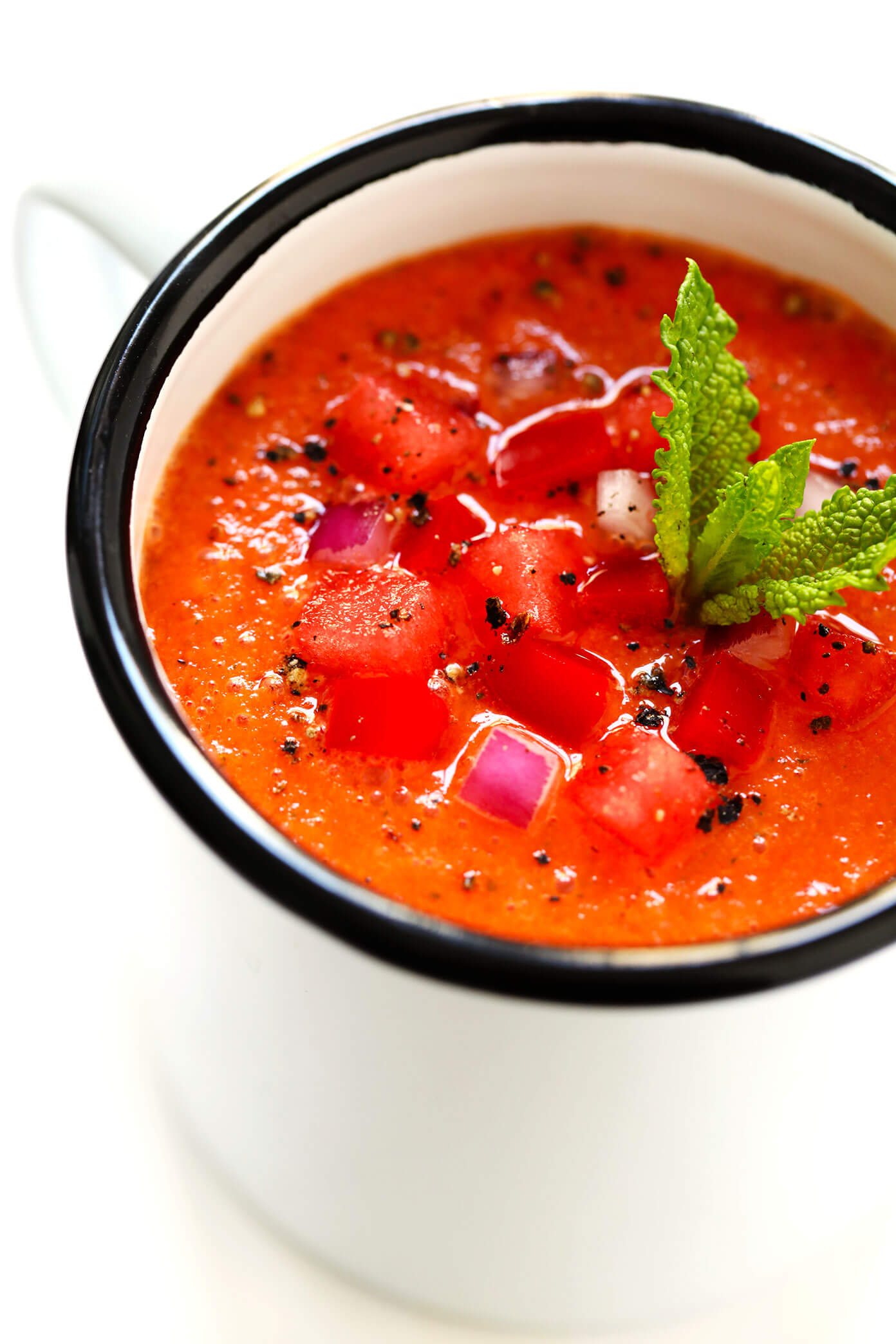 How To Make Gazpacho with Watermelon