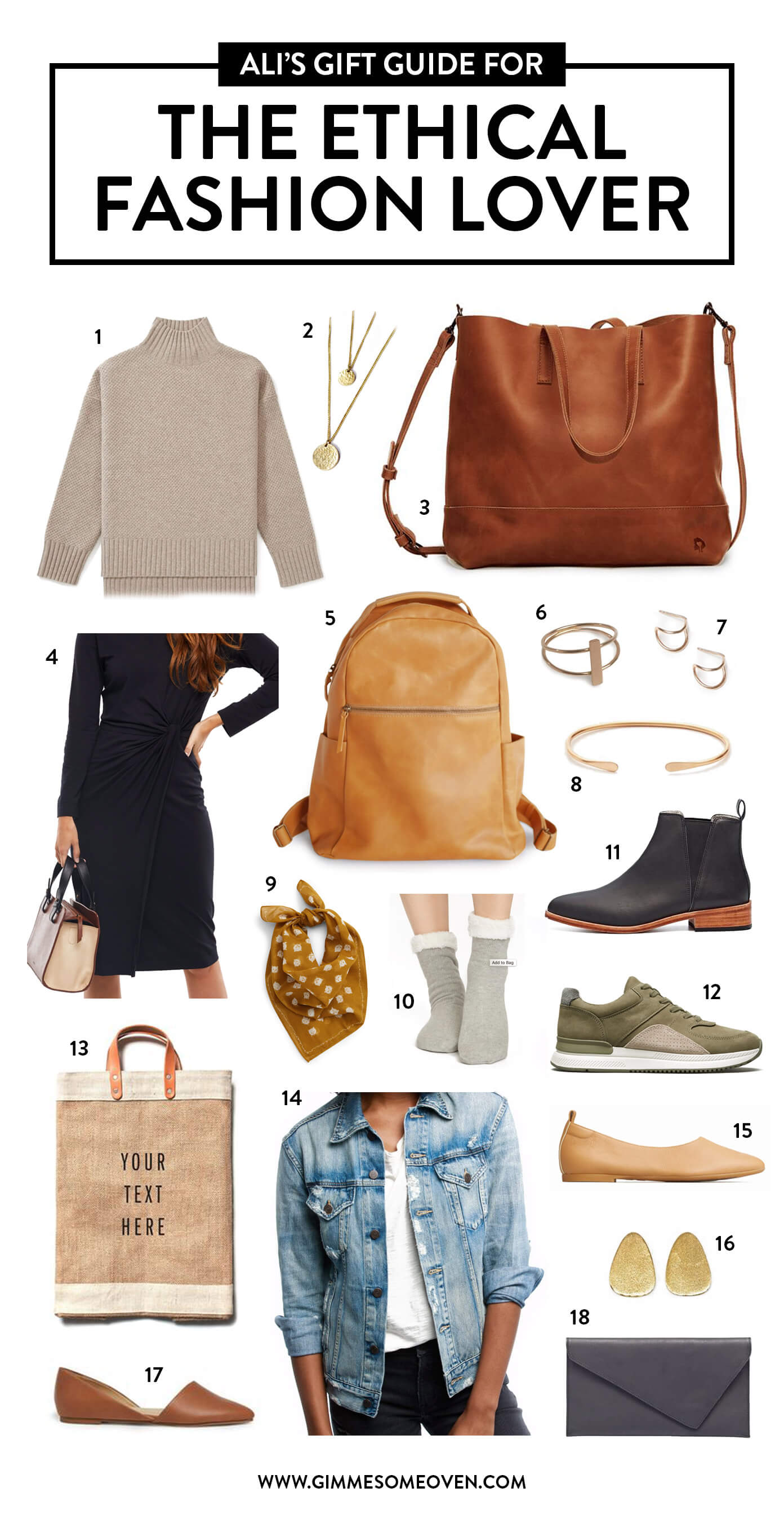 Gift Guide for the Ethical Fashion Lover