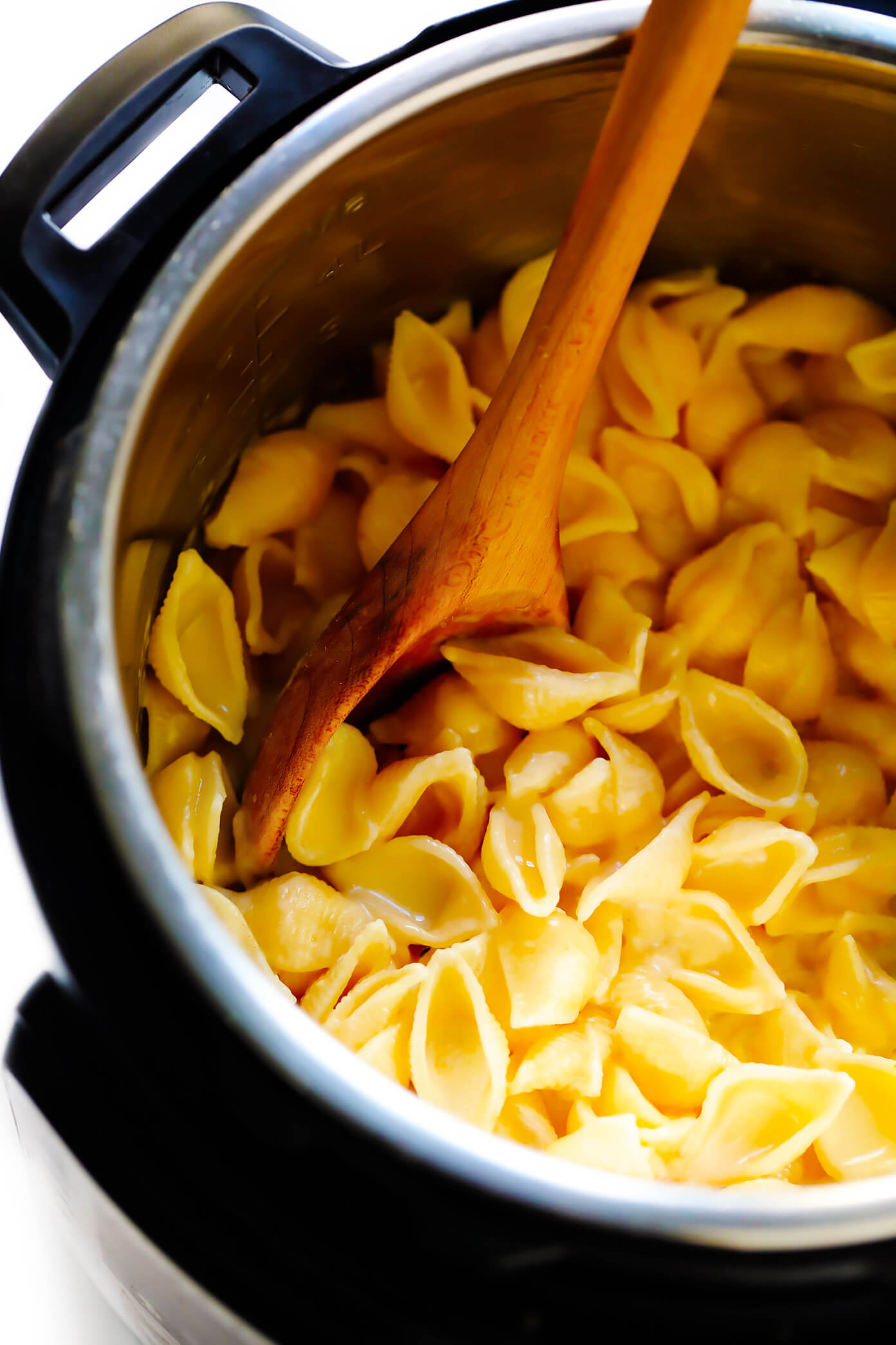 Creamy Crock Pot Butternut Mac & Cheese - A Beautiful Mess