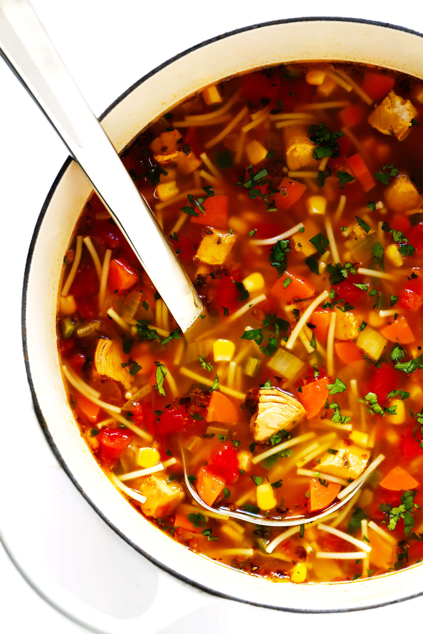 Gluten Free Mexican Chicken Noodle Soup Recipe